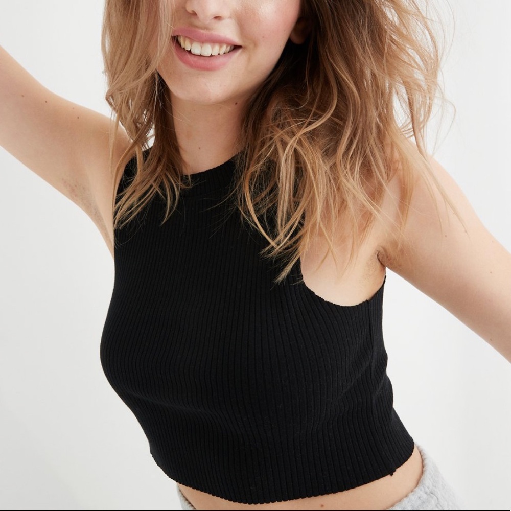Aerie Rebel Cropped Tank Top
